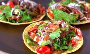 Bacon Cheeseburger Tacos