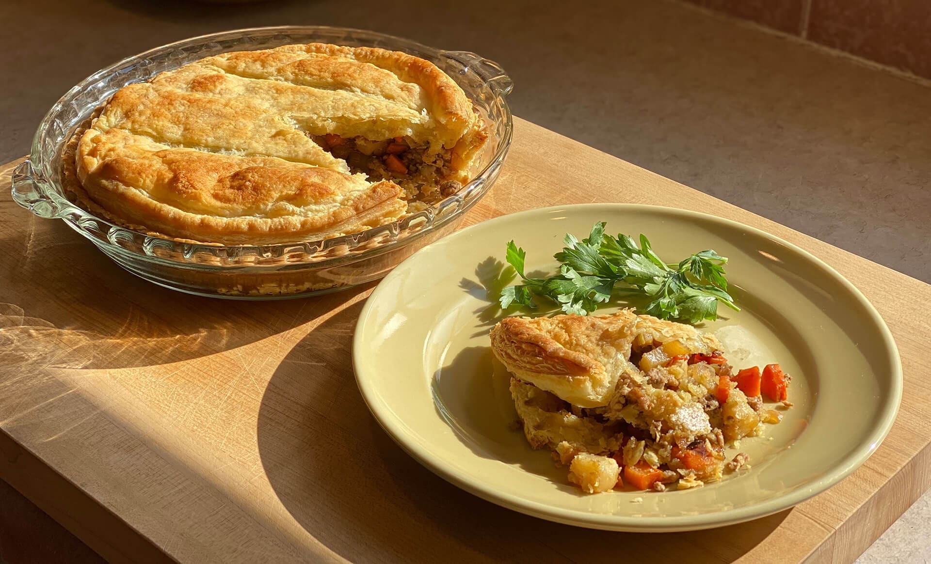 Pork and Ale Pub Pie