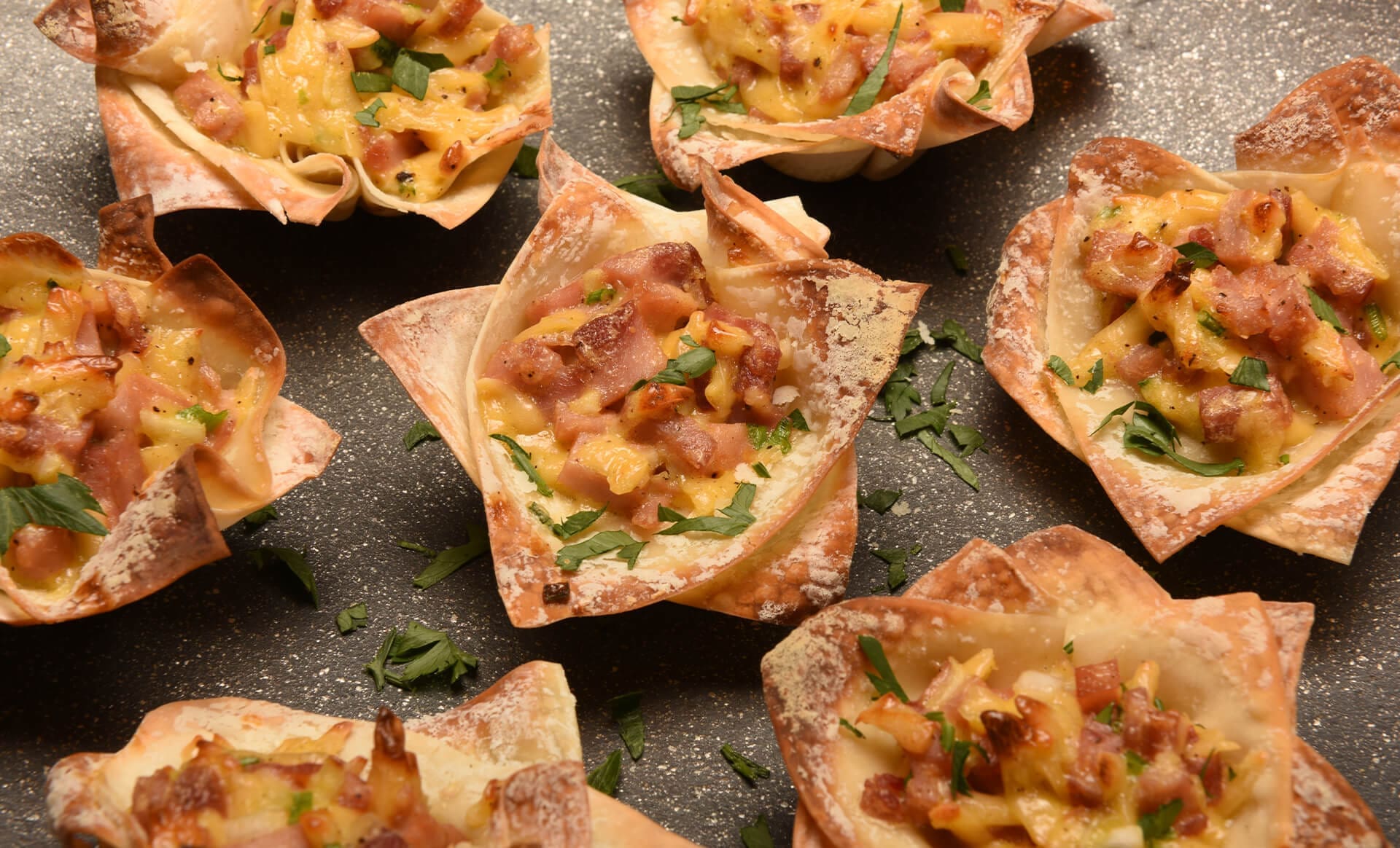 Wontons with Ham