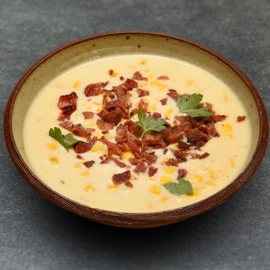 bacon and corn chowder