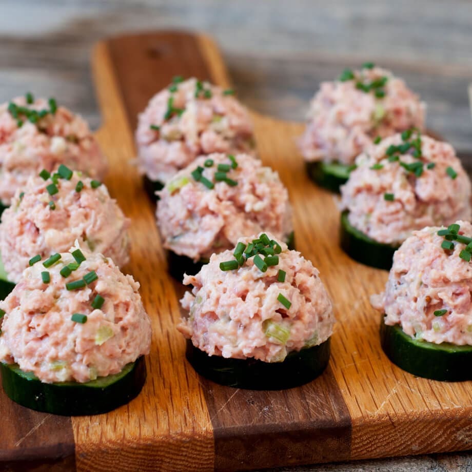 ham salad appetizer