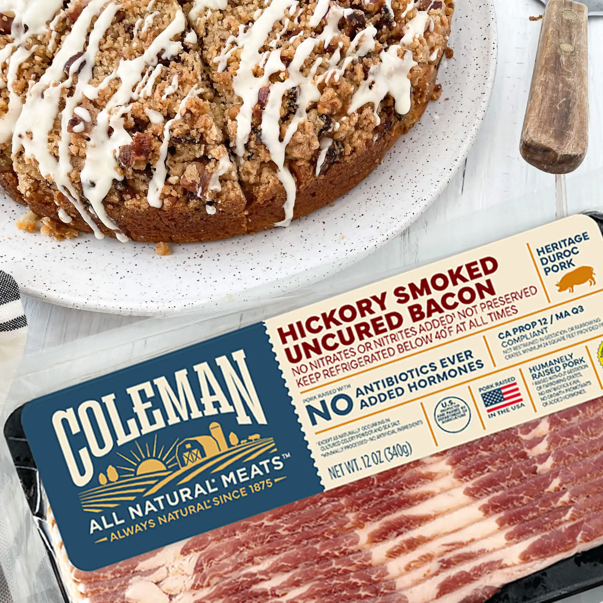 maple bacon coffee cake