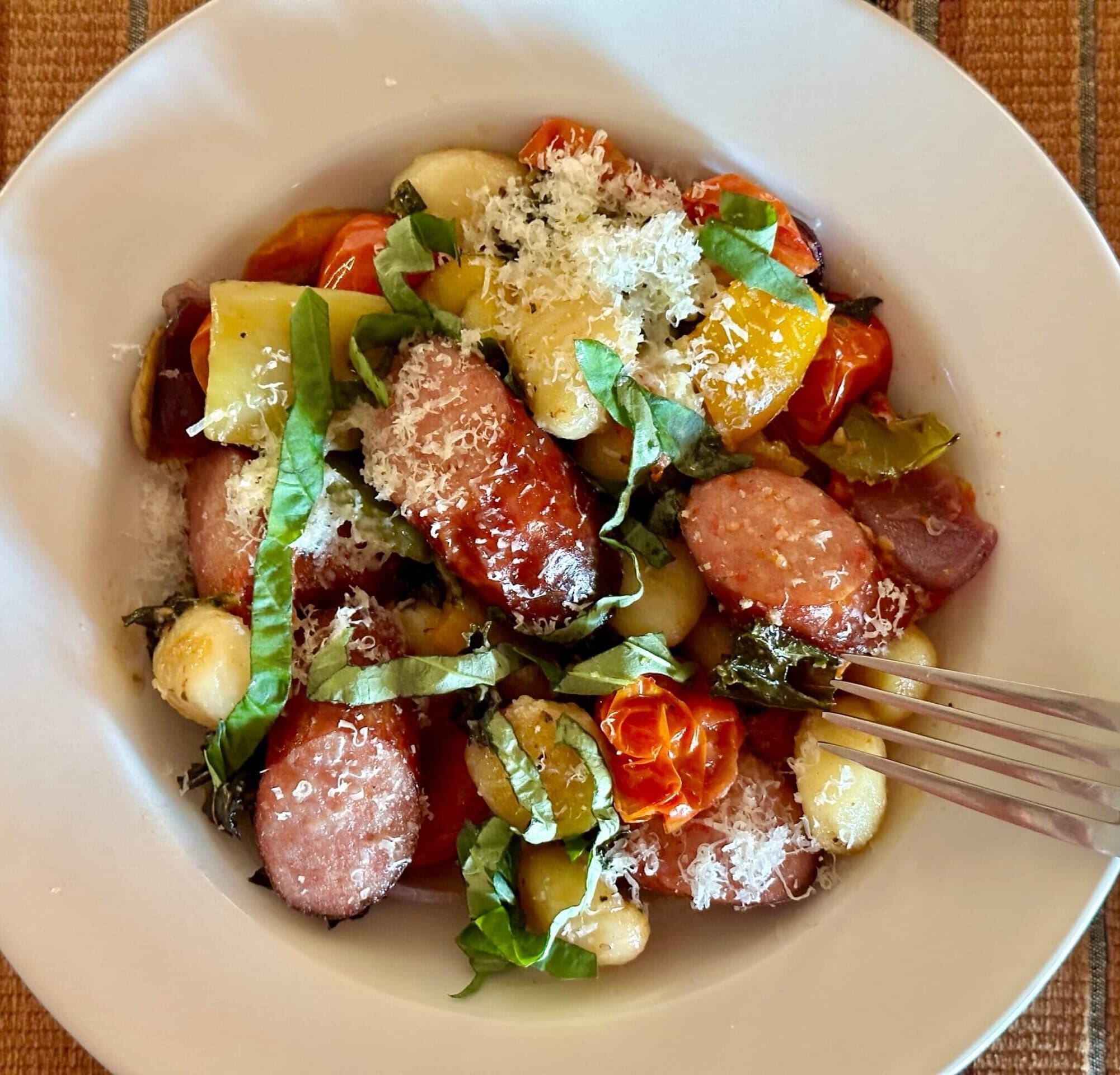 sheet pan kielbasa