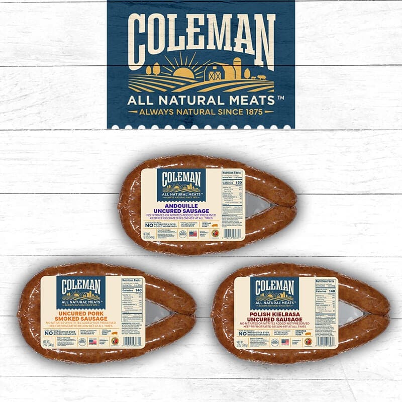 Coleman announces two new smoked sausage flavors